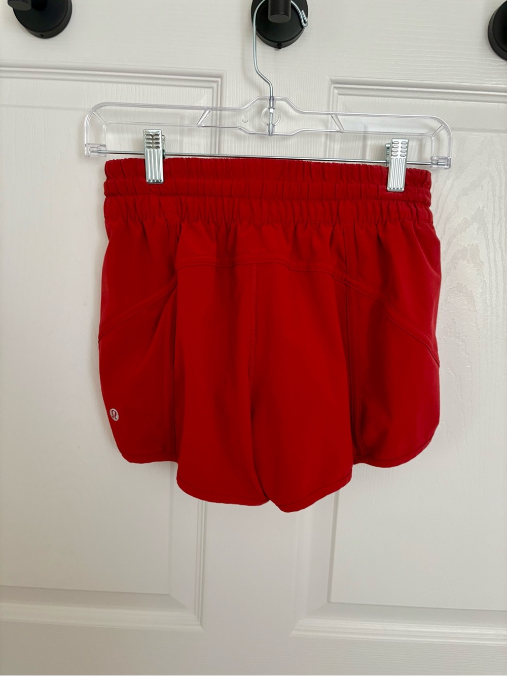lululemon athletica Red Athletic Running Shorts